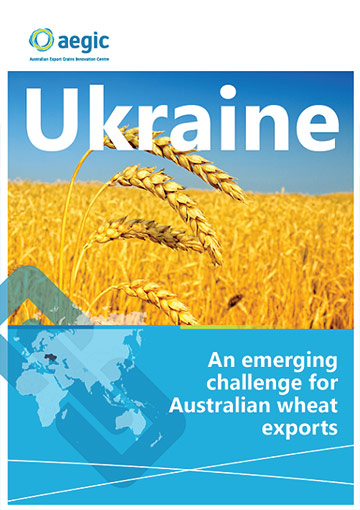 Cover for Ukraine - an emerging challenge for Australian wheat exports report